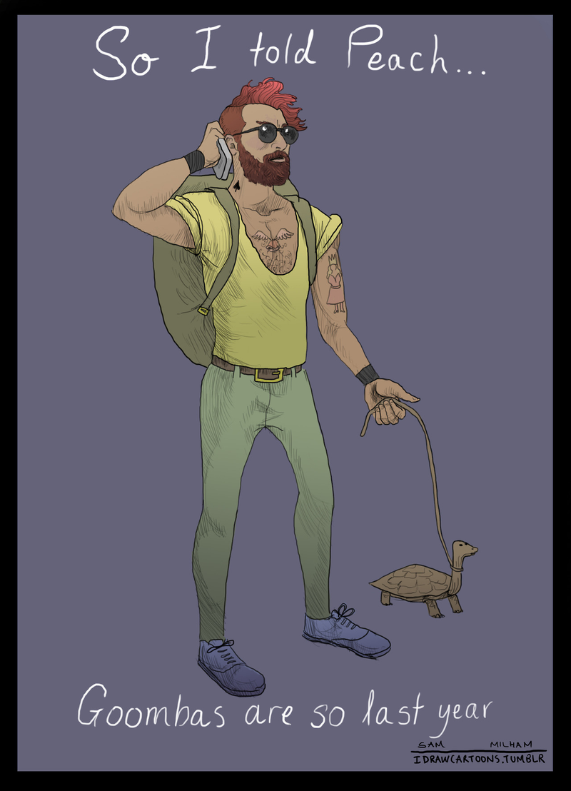 Illustration for article titled It's Called Hipster Mario. You've Probably Never Heard Of It.
